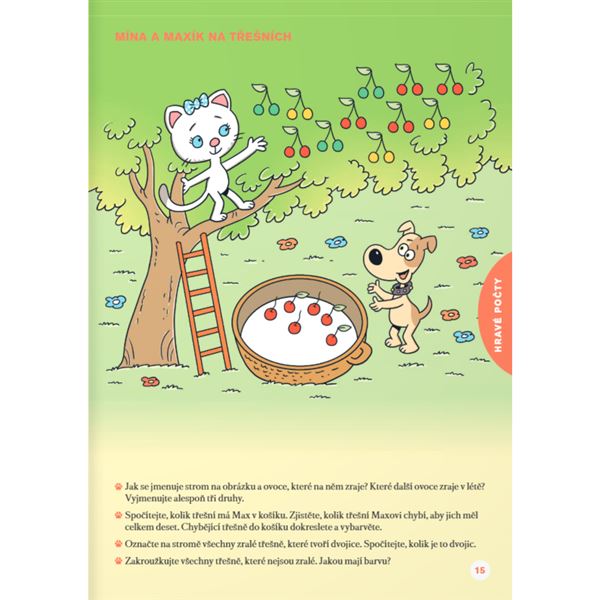 Mína a Maxík půjdou do školy - PS pro MŠ: Léto 4