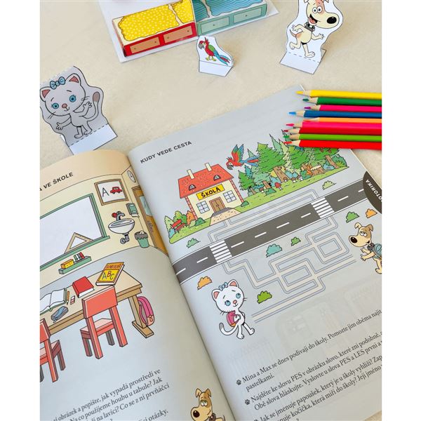 Mína a Maxík půjdou do školy - PS pro MŠ: Léto 4