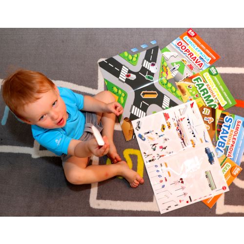 Nalepuj: Samolepková kniha - DOPRAVA