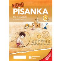 Hravá písanka pro 1.ročník - 5.díl - nová edice - Verze s menším písmem – revidované RVP ZV