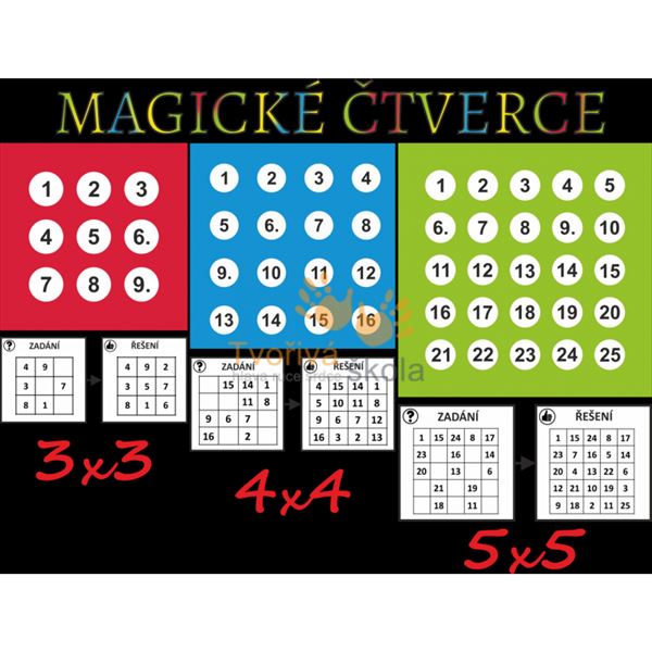 Magické čtverce 5x5