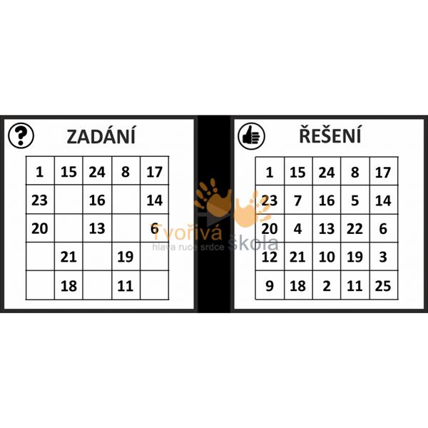 Magické čtverce 5x5