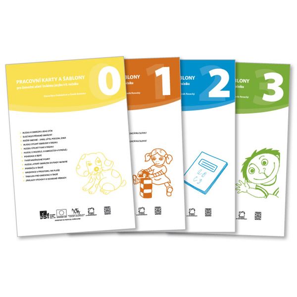 SADA - Pracovní karty a šablony pro činnostní učení Čj v 0-3. ročníku