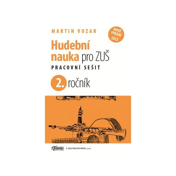 Hudební nauka 2 - pracovní sešit pro 2. ročník ZUŠ