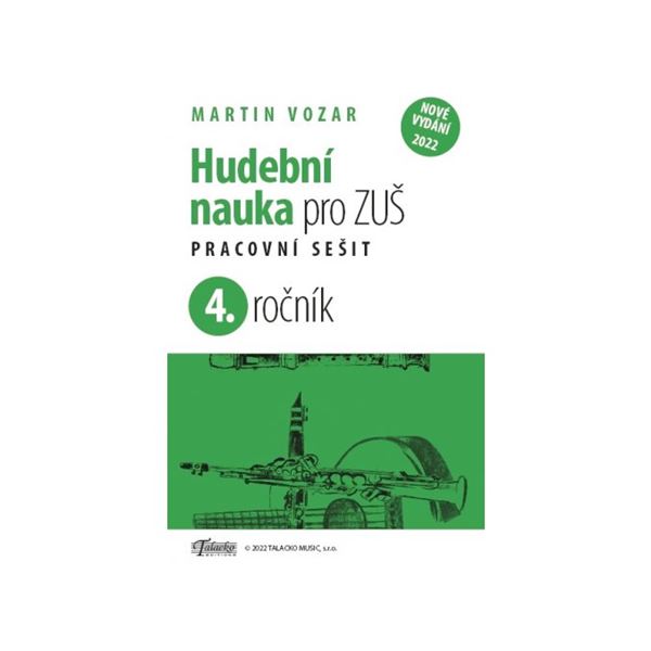 Hudební nauka 4 - pracovní sešit pro 4. ročník ZUŠ