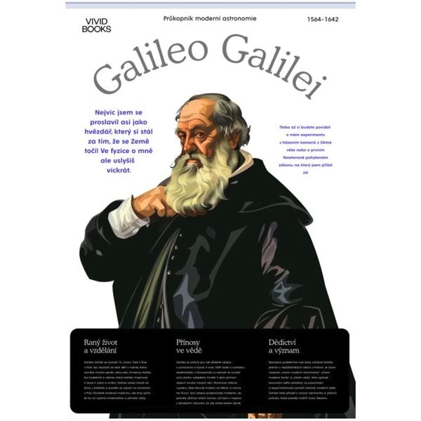 Galileo Galilei - nástěnný plakát A1