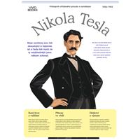 Nikola Tesla - nástěnný plakát A1