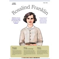 Rosalind Franklin - nástěnný plakát Extra velký